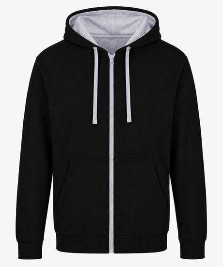Personalised Unisex Varsity Zip Hoodie