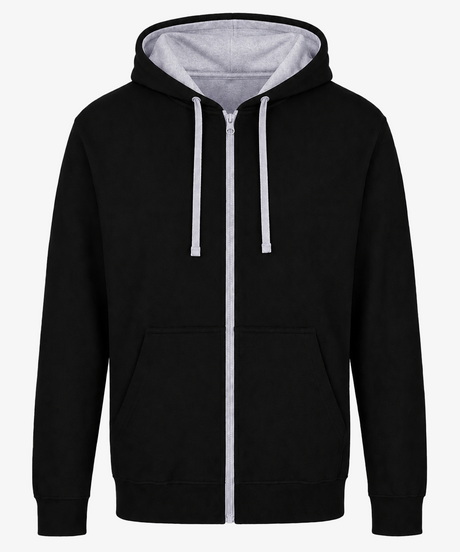 Personalised Unisex Varsity Zip Hoodie
