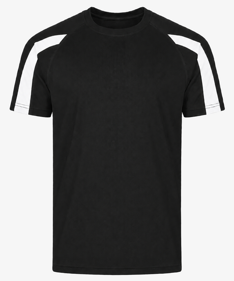 Personalised Kids Contrast Sports T-Shirt