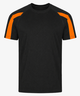 Unisex Contrast Personalised Sports T-Shirt