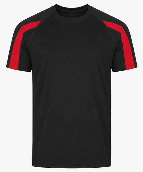 Personalised Kids Contrast Sports T-Shirt