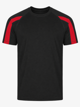 Personalised Kids Contrast Sports T-Shirt