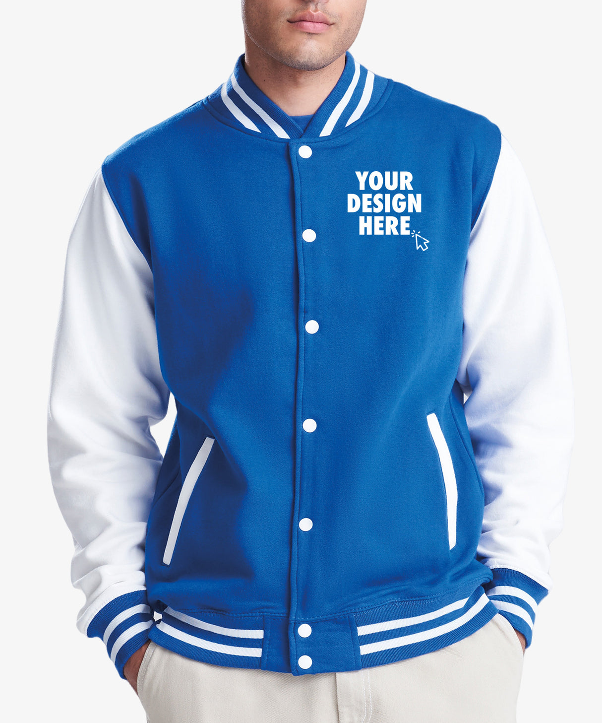 Personalised Unisex Varsity Jacket