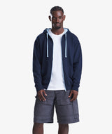 Personalised Unisex Varsity Zip Hoodie