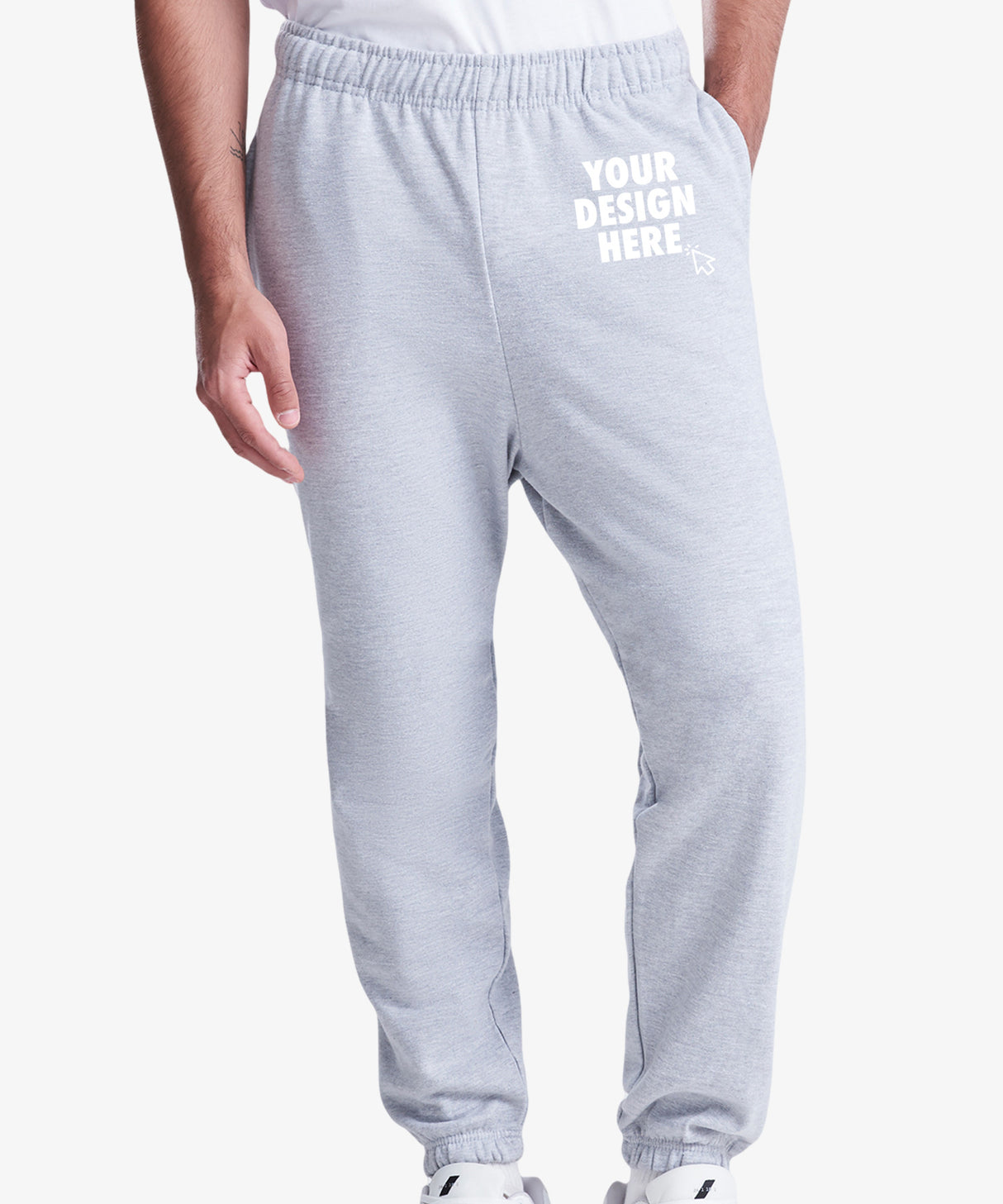 Personalised Men's Cuffed Joggers