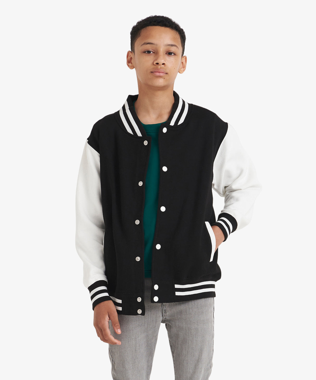 Personalised Kids Varsity Baseball Jacket
