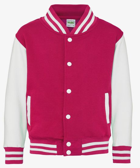 Personalised Kids Varsity Baseball Jacket