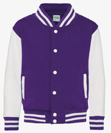 Personalised Kids Varsity Baseball Jacket