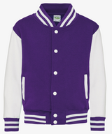 Personalised Kids Varsity Baseball Jacket
