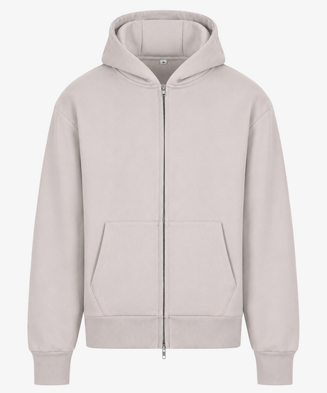 Personalised Unisex Heavyweight Zip Hoodie