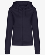 Personalised Women's Zip Hoodie