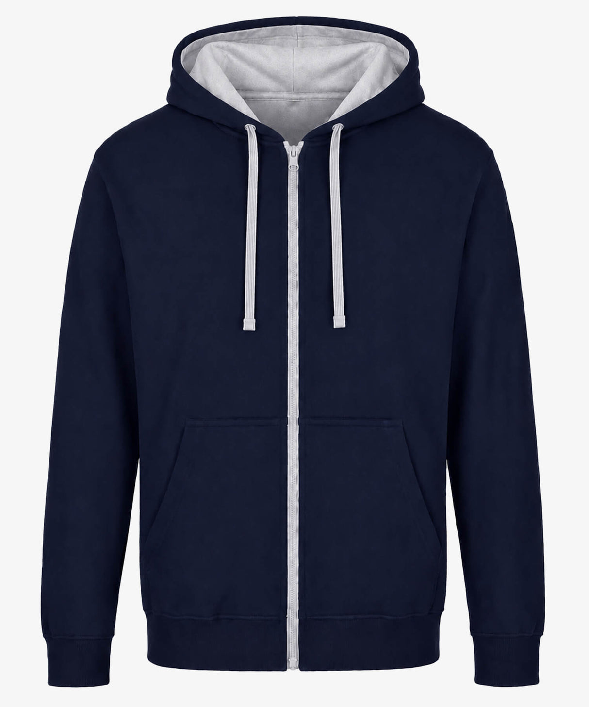 Personalised Unisex Varsity Zip Hoodie