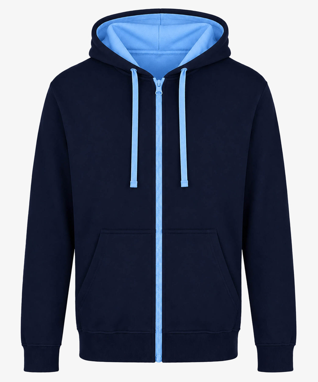 Personalised Unisex Varsity Zip Hoodie