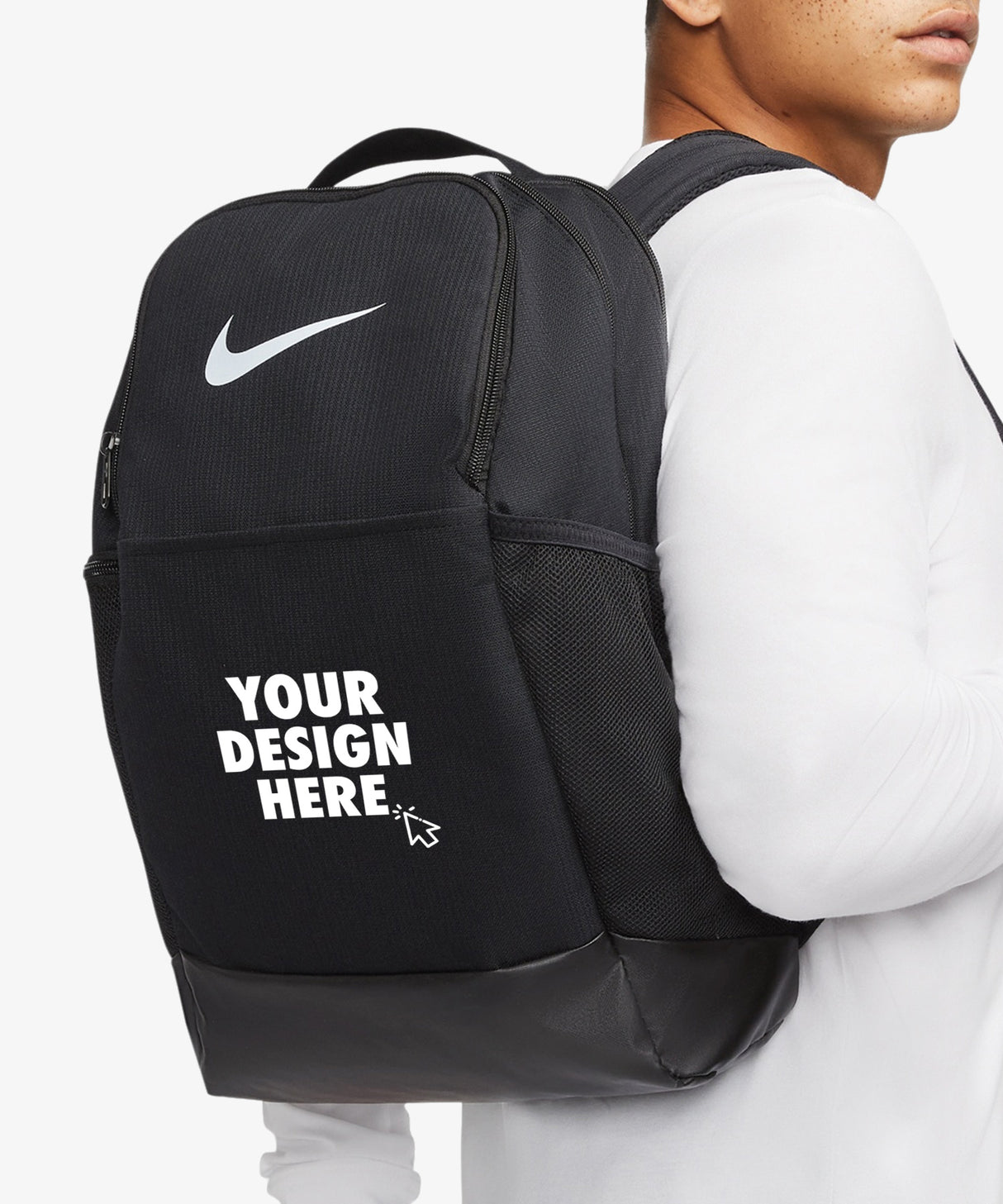 Personalised Nike Brasilia Backpack