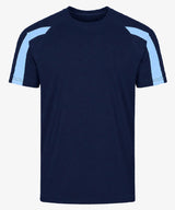 Unisex Contrast Personalised Sports T-Shirt