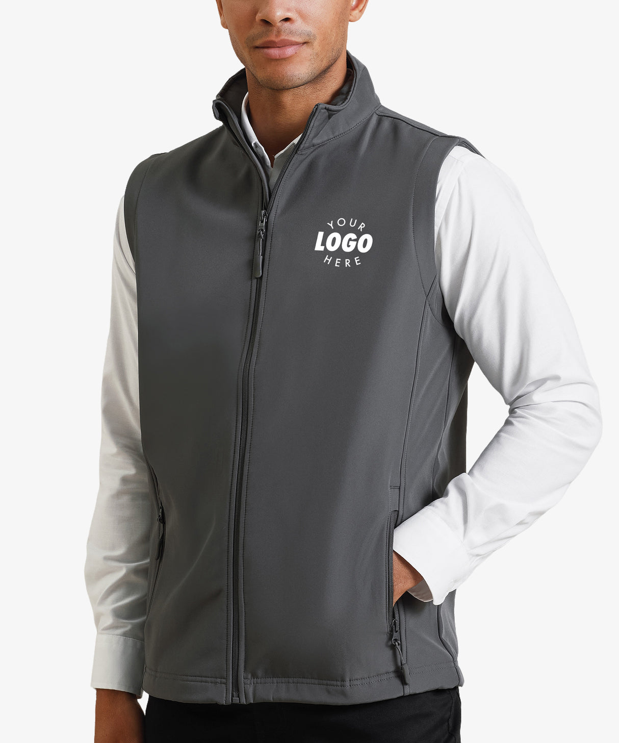 Personalised Men's Softshell Gilet