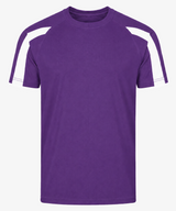 Unisex Contrast Personalised Sports T-Shirt