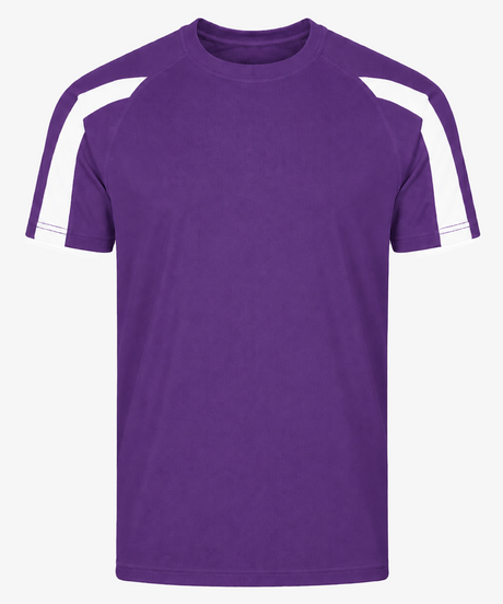 Unisex Contrast Personalised Sports T-Shirt