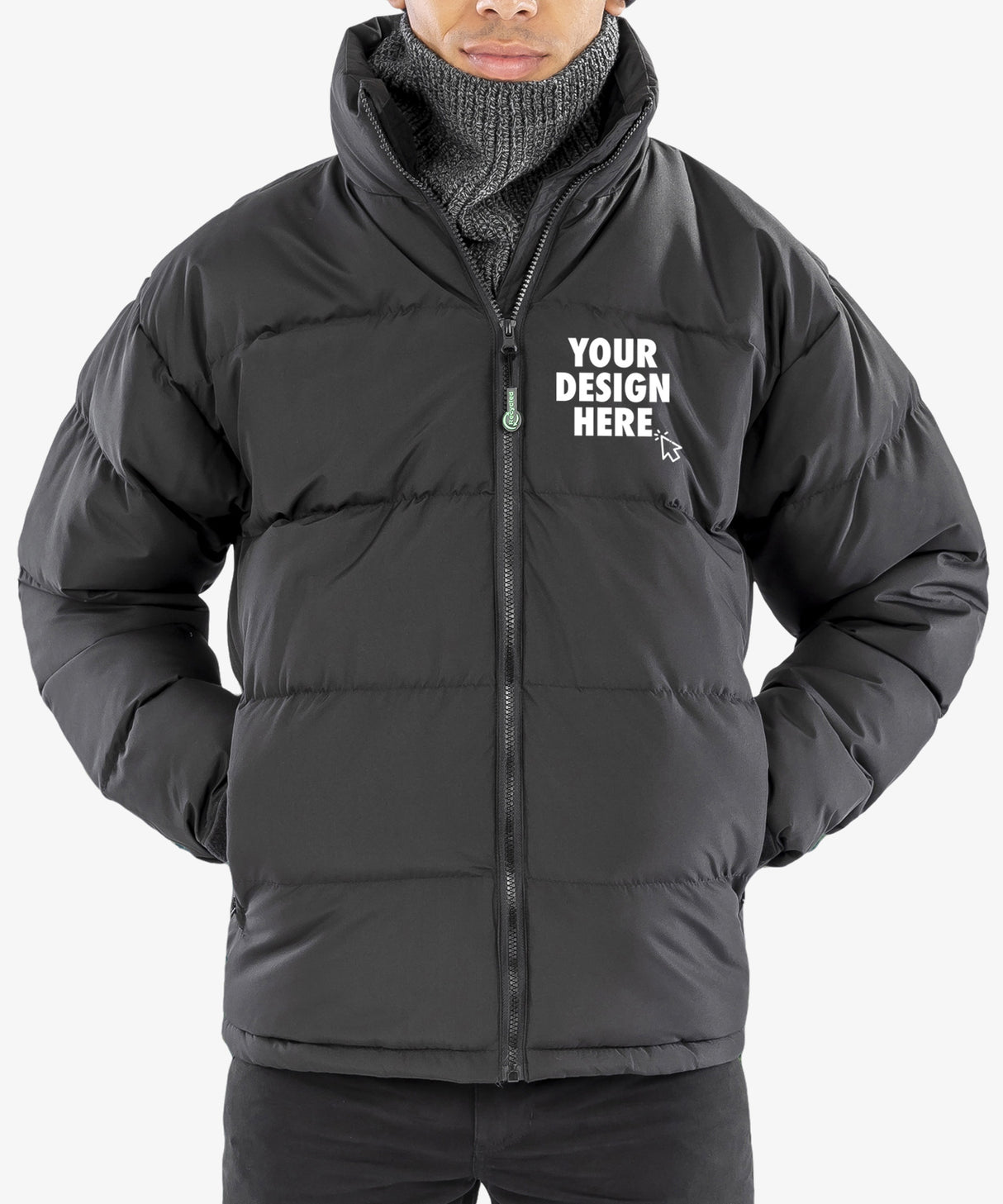 Personalised Unisex Puffer Jacket