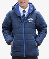 Personalised Kids Padded Jacket
