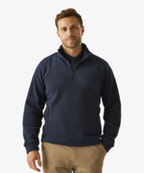 Personalised Mens Quarter Zip Fleece