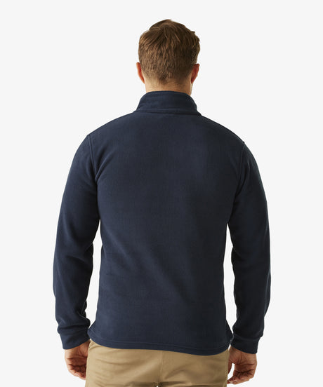 Personalised Mens Quarter Zip Fleece