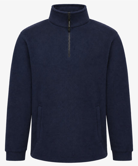 Personalised Mens Quarter Zip Fleece