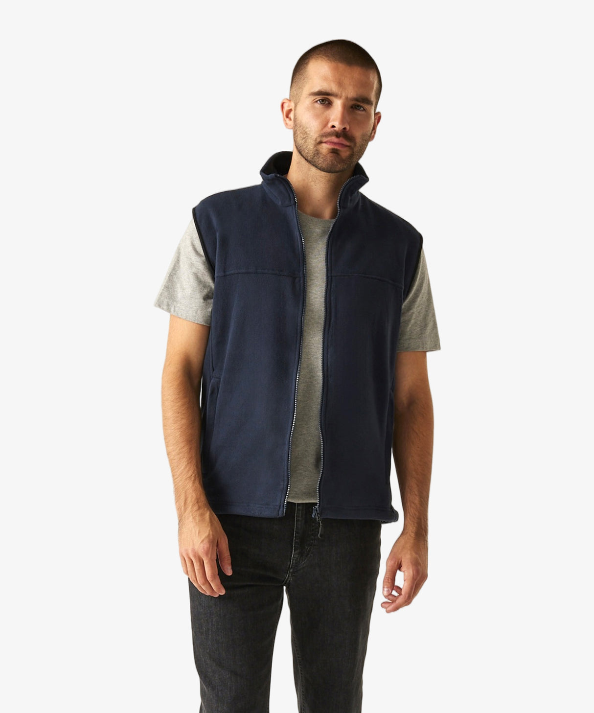 Personalised Men's Sleeveless Fleece