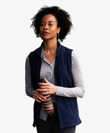 Personalised Women's Sleeveless Fleece