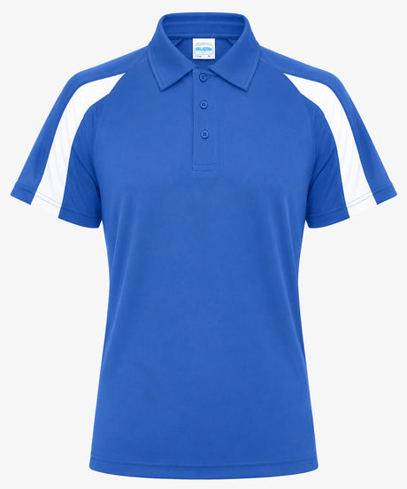Men's Contrast Sports Personalised Polo Shirt