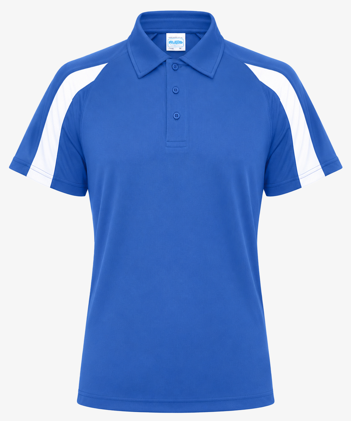 Men's Contrast Sports Personalised Polo Shirt