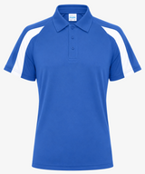Men's Contrast Sports Personalised Polo Shirt