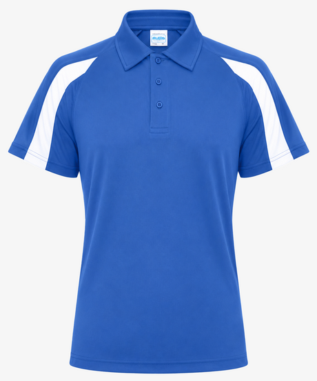 Men's Contrast Sports Personalised Polo Shirt