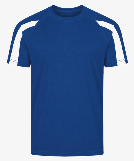 Unisex Contrast Personalised Sports T-Shirt