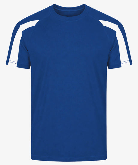 Personalised Kids Contrast Sports T-Shirt