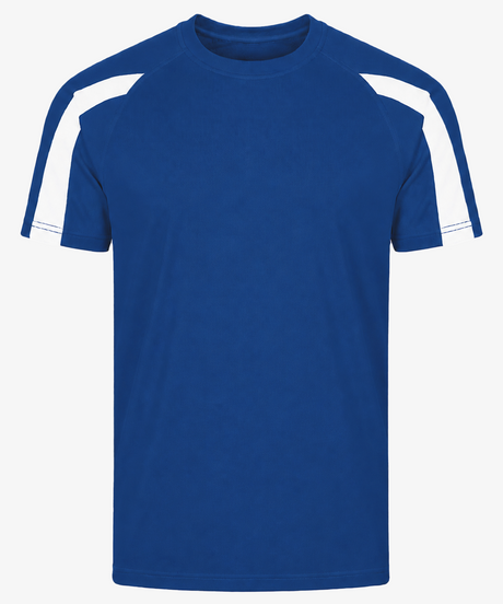 Personalised Kids Contrast Sports T-Shirt