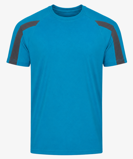 Unisex Contrast Personalised Sports T-Shirt
