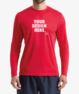 Personalised Men's Long Sleeve Performance T Shirt