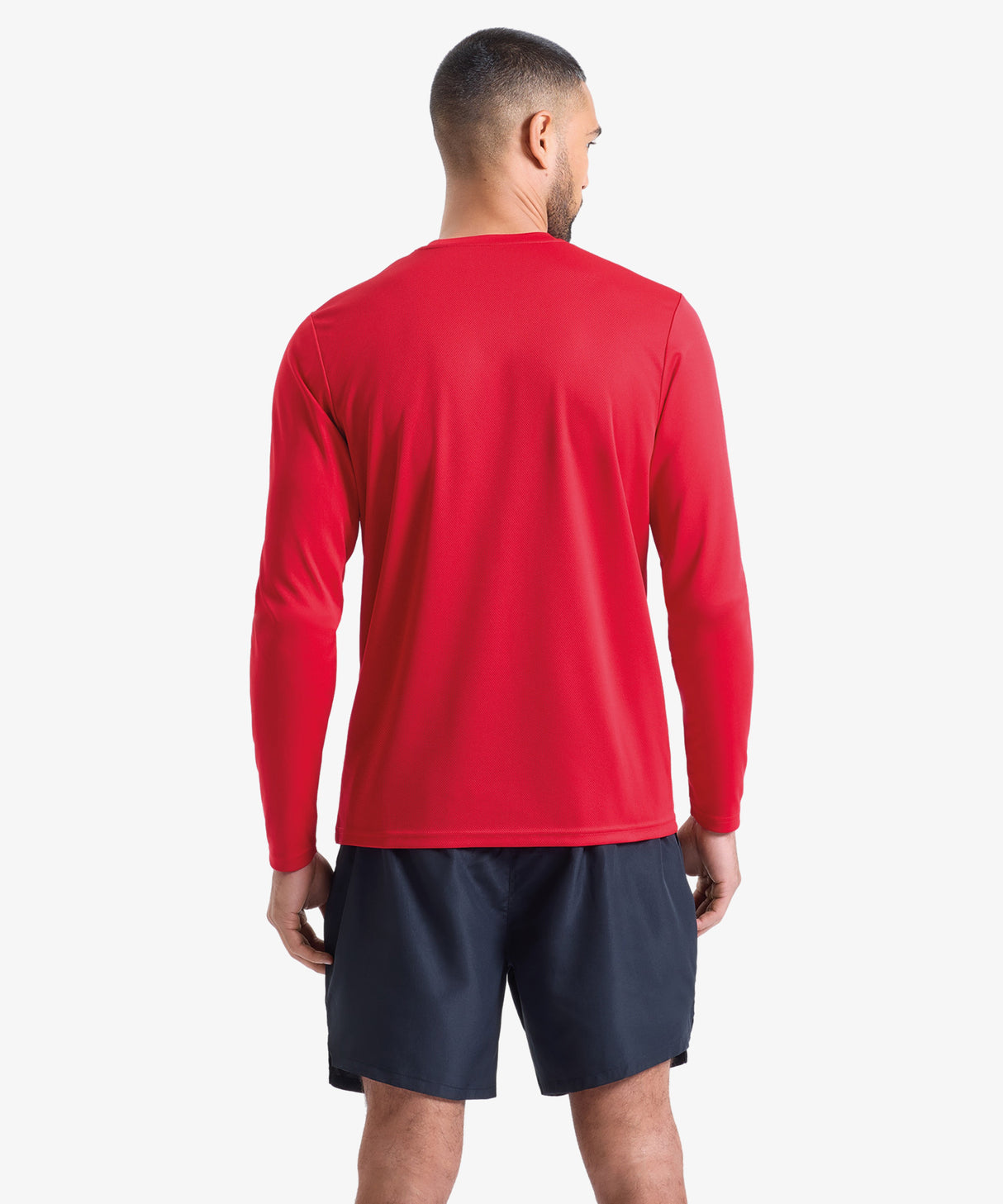 Personalised Men's Long Sleeve Performance T Shirt