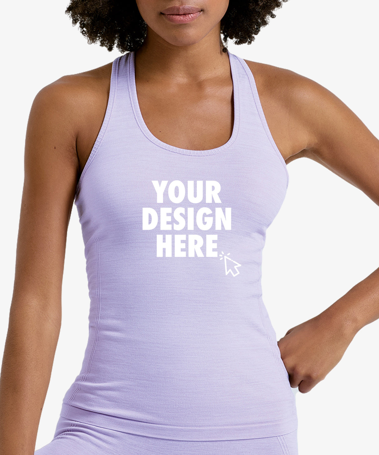 Personalised Women's Seamless 3D Fit Flex Vest