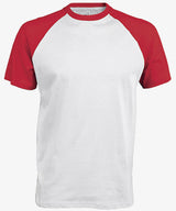 Personalised Men's Baseball T Shirt