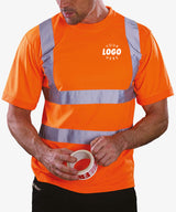 Personalised Hi Vis Short Sleeve T-Shirt