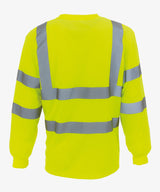 Personalised Hi Vis Long Sleeve T-Shirt