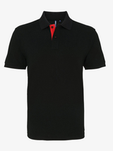 Personalised Men's Contrast Polo Shirt