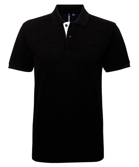 Contrast Men's Polo Shirt