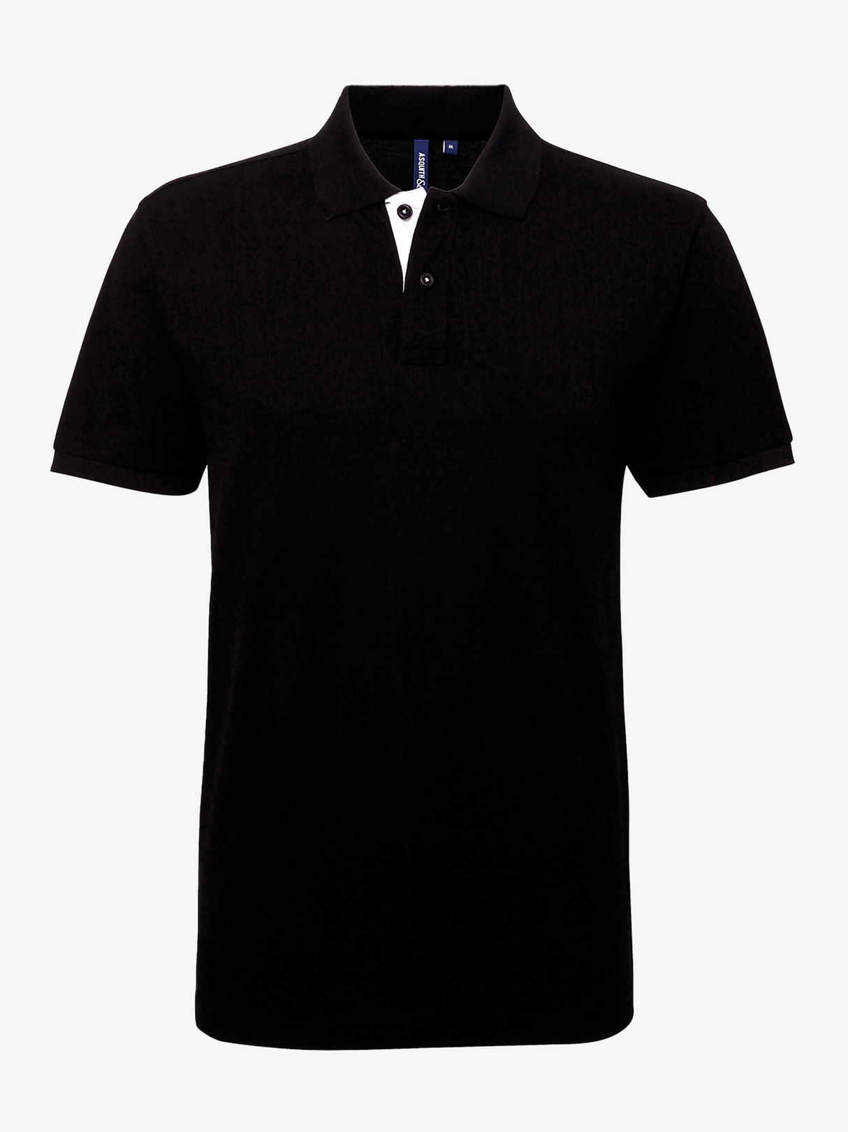 Personalised Men's Contrast Polo Shirt
