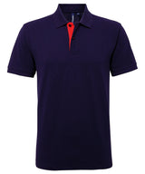 Contrast Men's Polo Shirt