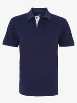 Personalised Men's Contrast Polo Shirt