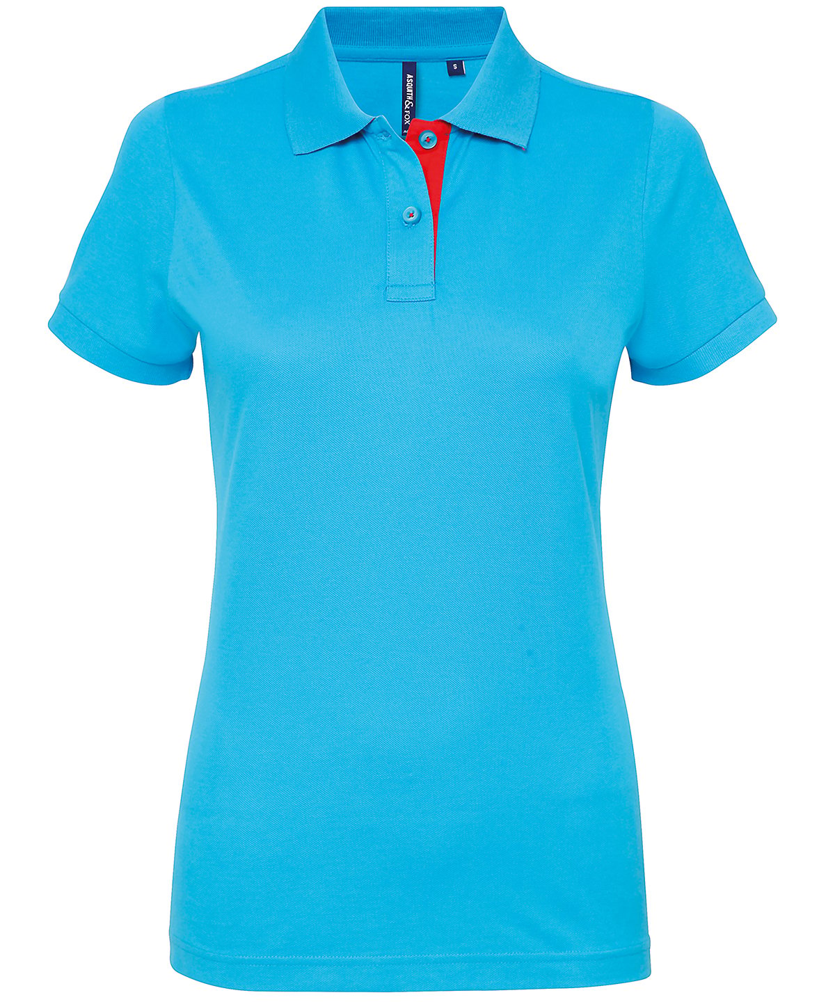 Women's Contrast Polo Shirt