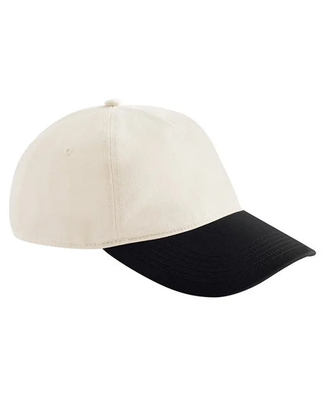 Personalised Contrast Peak Leisure Cap